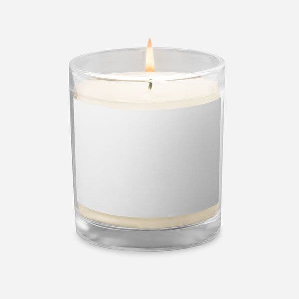 Glass Jar Soy Wax Candle