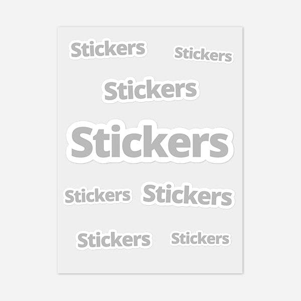Kiss-Cut Sticker Sheet