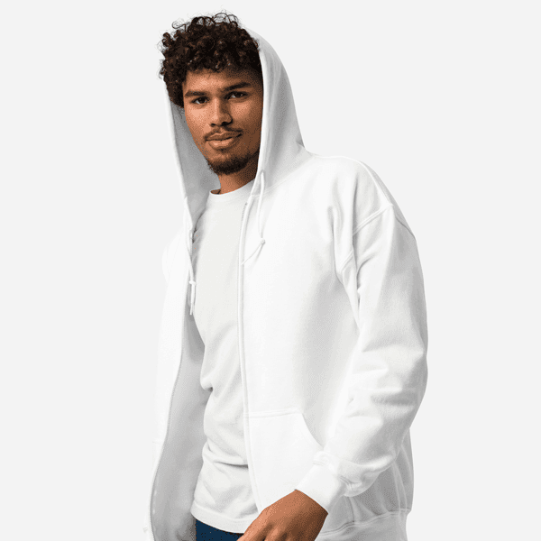 Unisex Heavy Blend Zip Hoodie | Gildan 18600