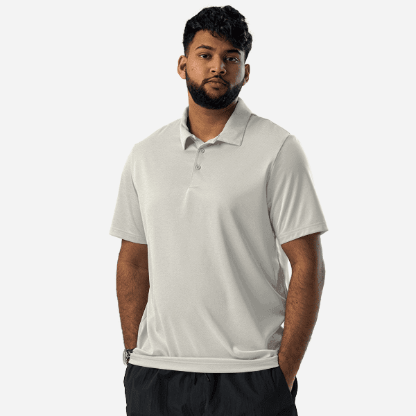 Unisex Adidas Space-Dyed Polo Shirt | A591