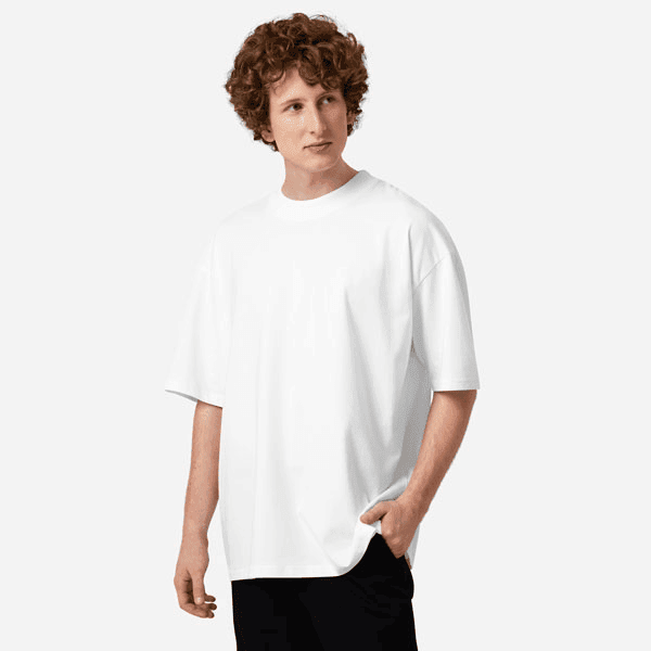 Unisex Organic Oversized High Neck Blaster 2.0 T-Shirt | Stanley/Stella SATU020