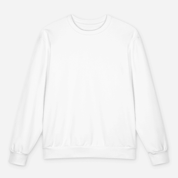 All-Over Print Oversized Cotton Sweatshirt
