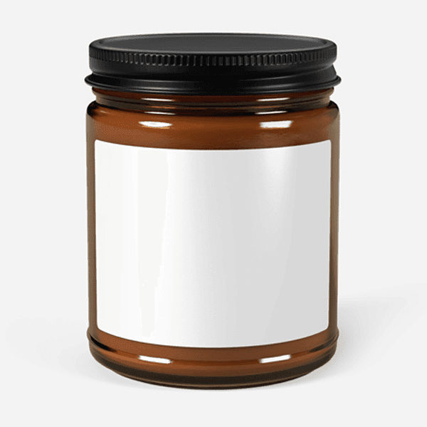 Amber Jar Scented Soy Candle