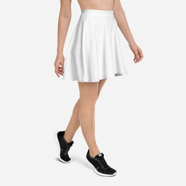All-Over Print Skater Skirt