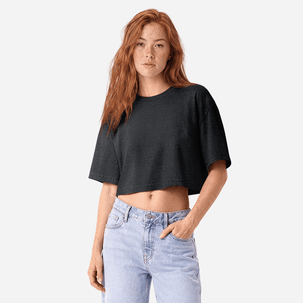 Women's Garment Dye Cropped Tee | Bella + Canvas 6882GD