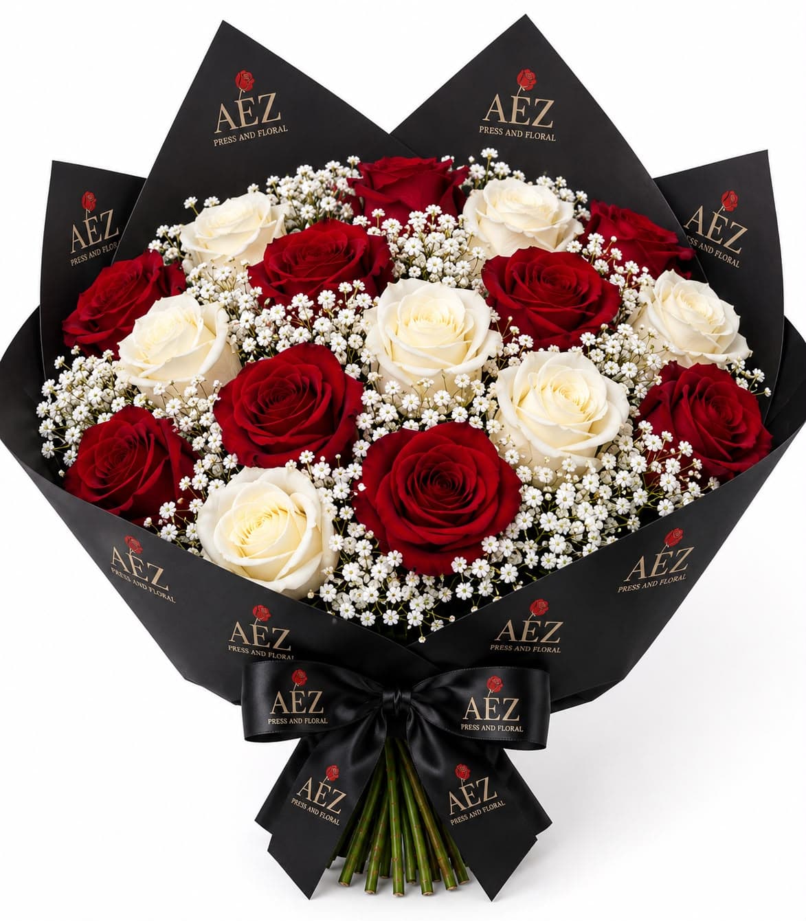 Ruby & Pearl Rose Bouquet