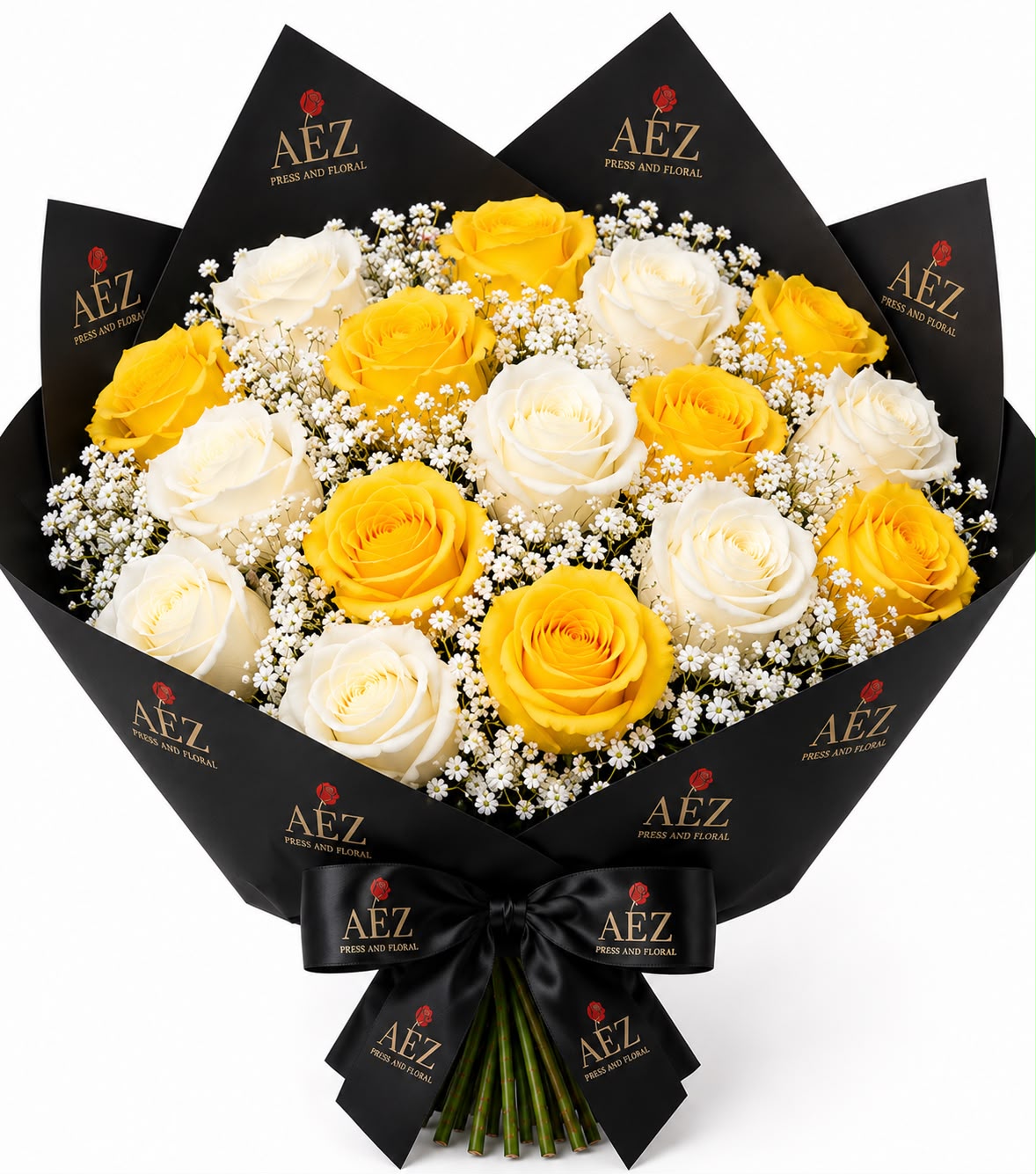 Golden sunrise blooms for a sweet sixteen